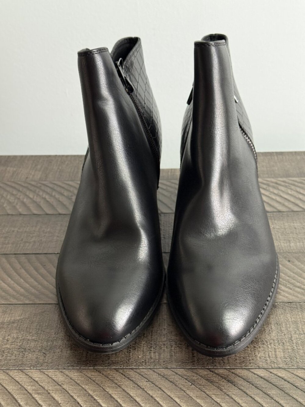 Kim Rogers Black Ankle Boots - Nepturn Booties - Women's Size 8.5M - Picture 3 of 10
